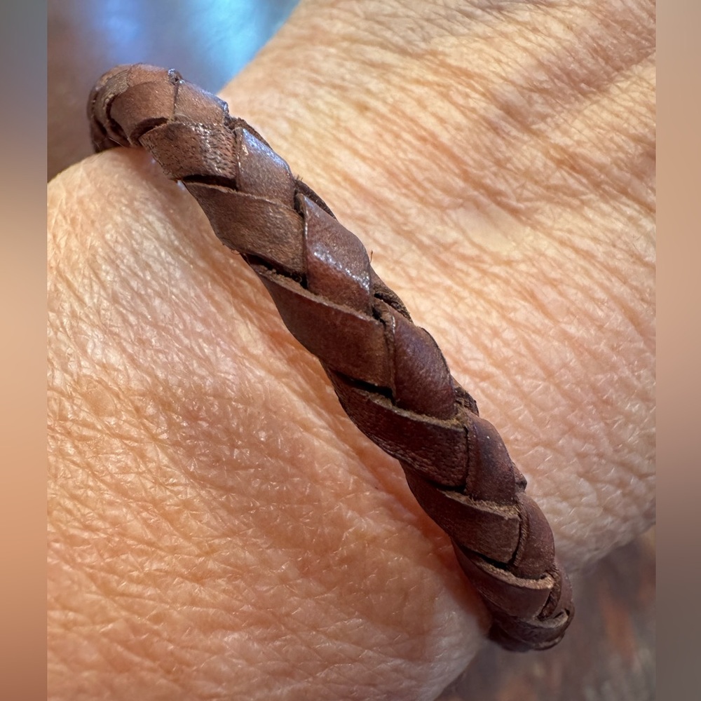 SUNDANCE Woven Leather Bracelet